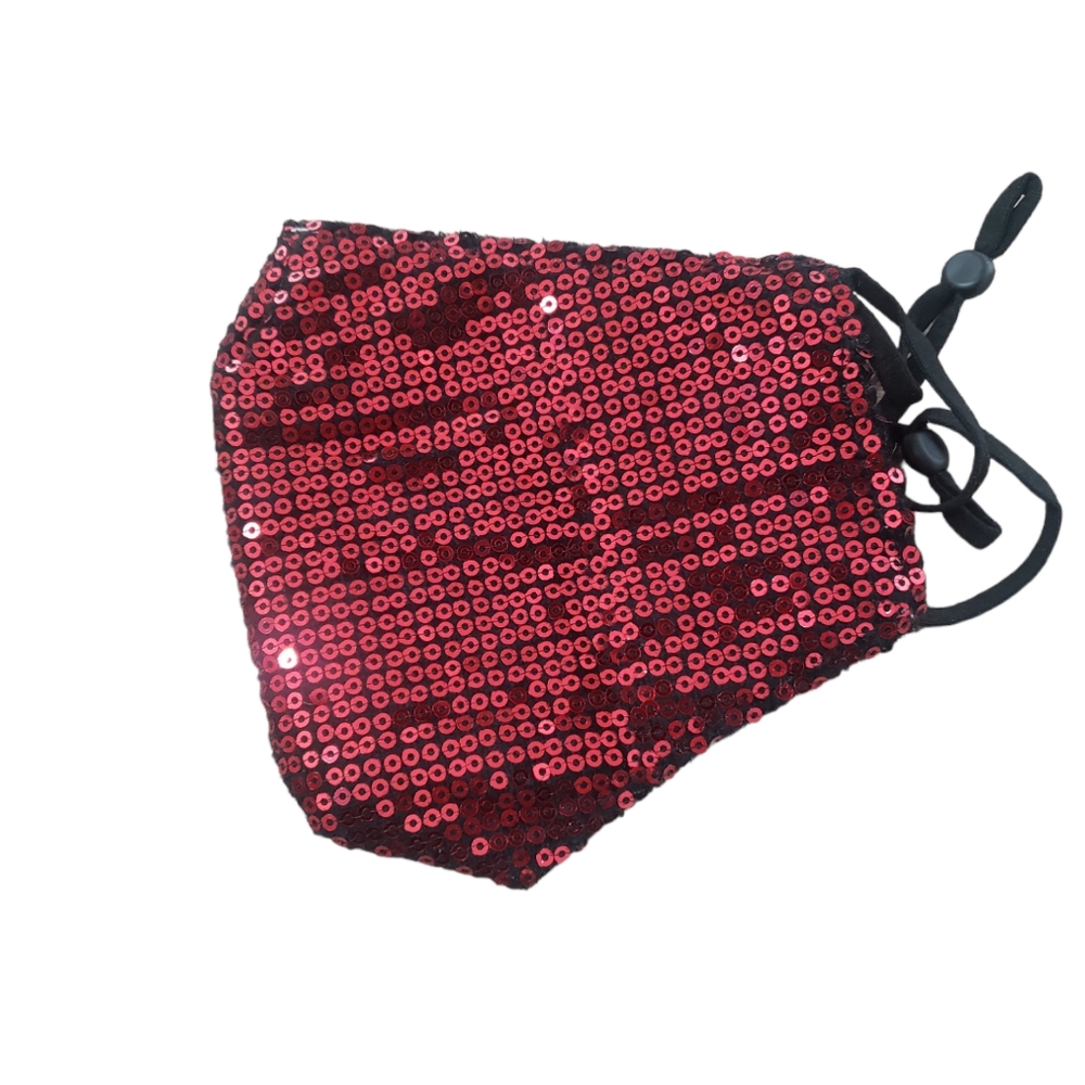 Masks. Covid Masks. Fashion Mask. Bling. Dazzle. Covid Work Mask. Sequin… - Picture 3 of 3